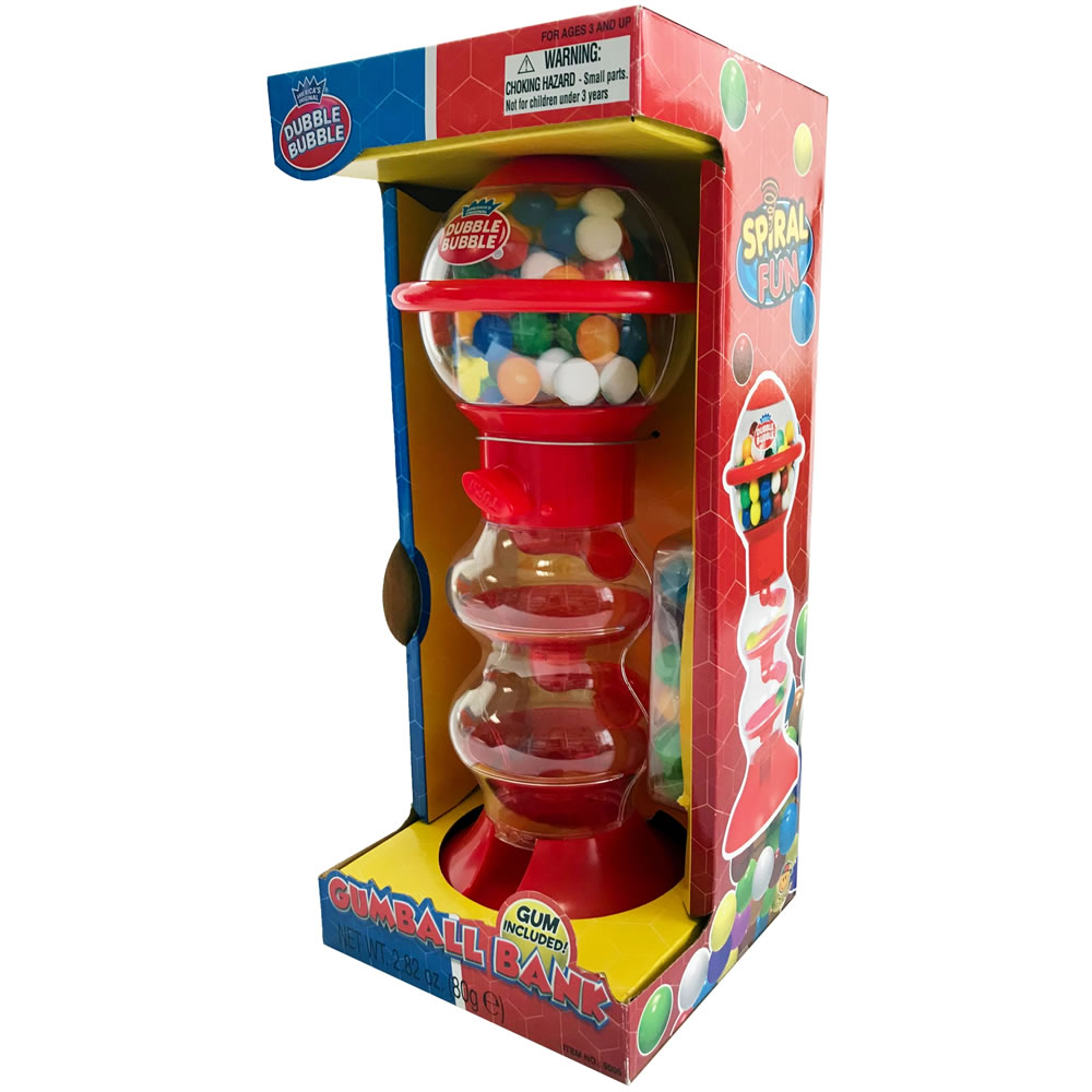 Dubble Bubble Spiral Gumball Machine 11in Image 2