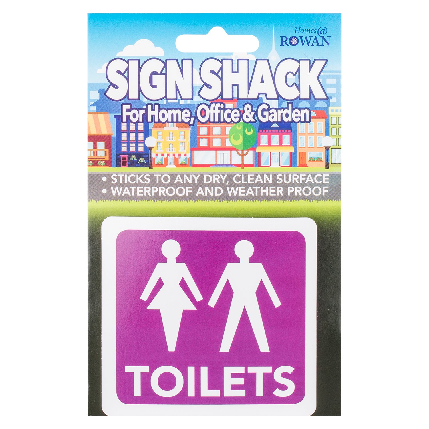 Sign Shack Toilets - Purple Image