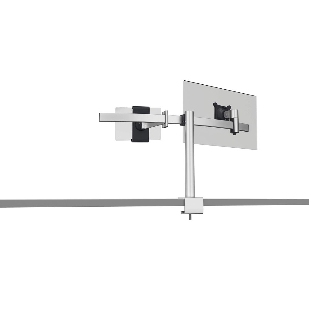 Durable Monitor Mount Pro with Arm for 1 Screen and 1 Tablet Image 1