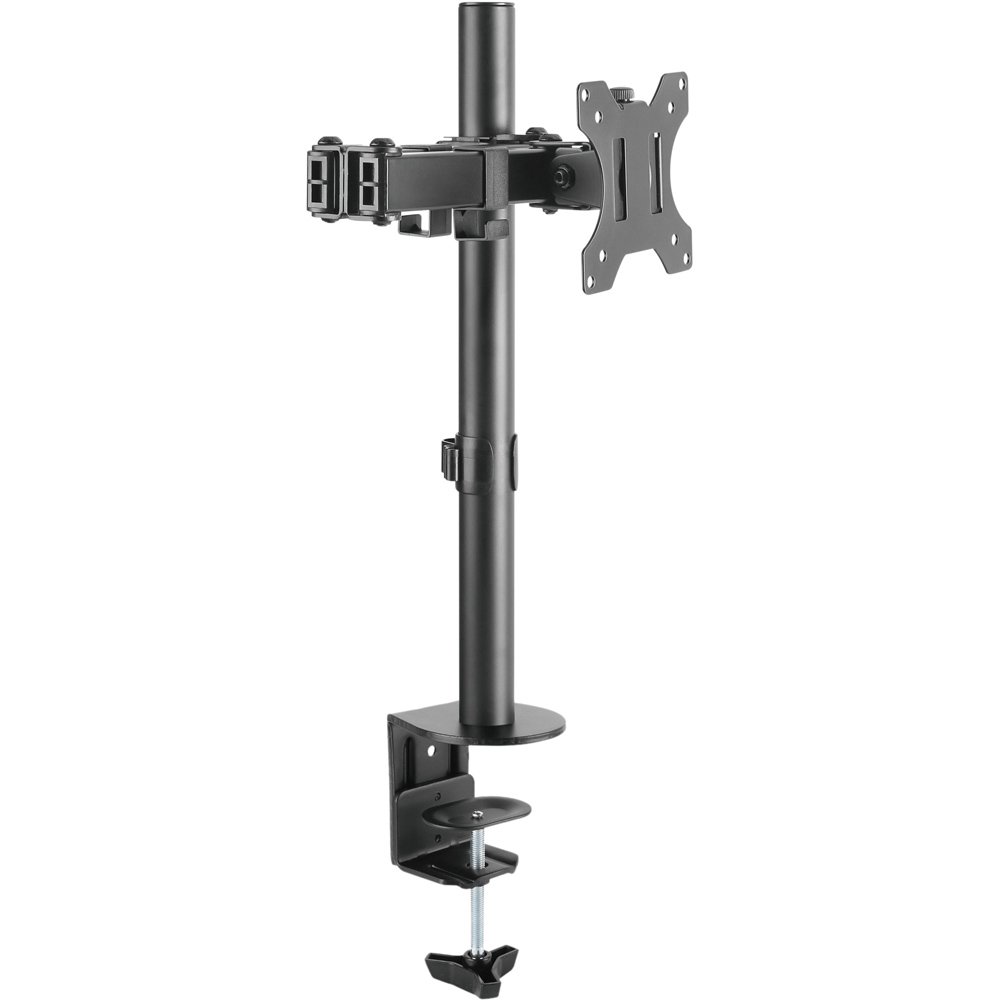 ProperAV 19 to 32 Inches Swing Arm Full Motion Desk Top Monitor Mount Image 3