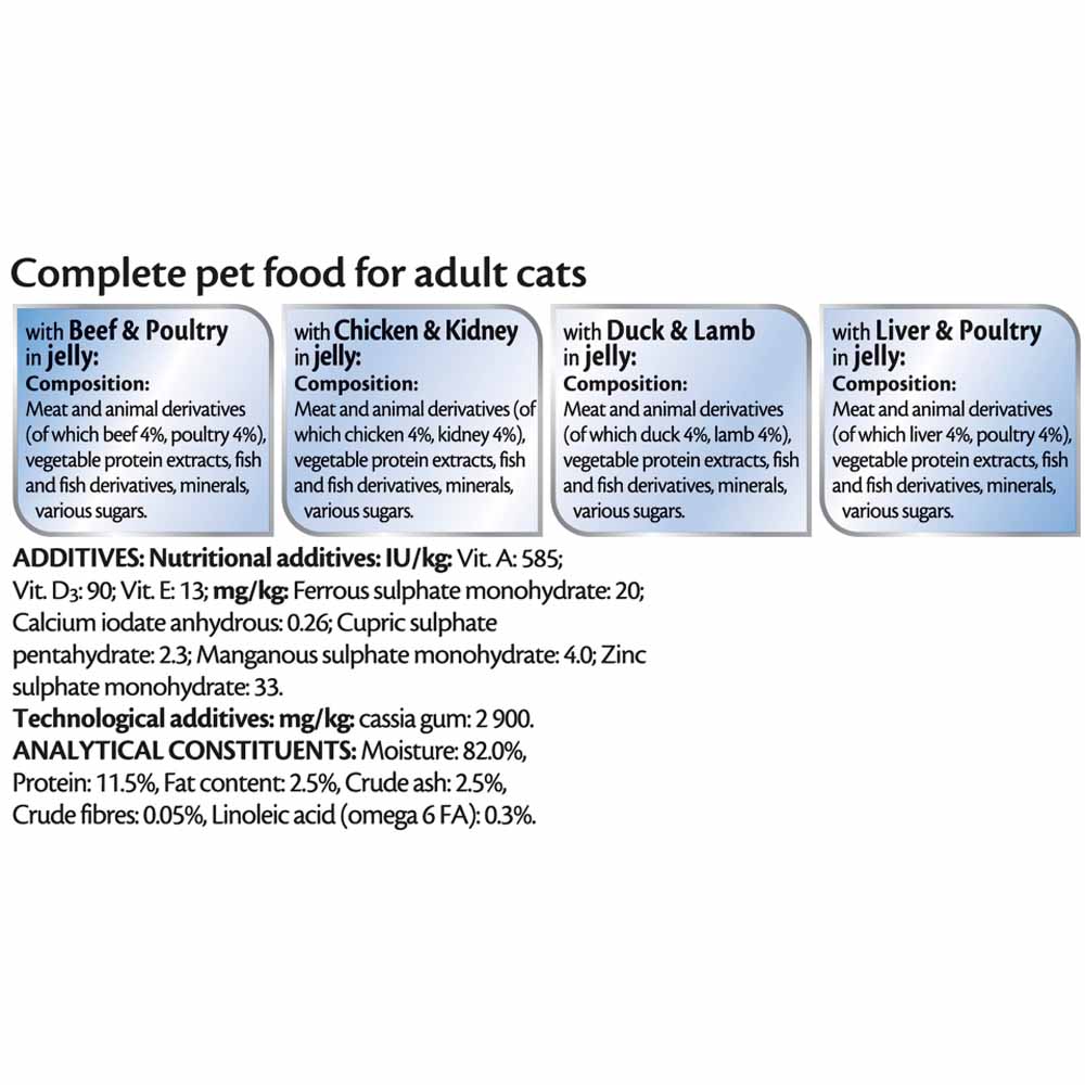 Felix As Good As It Looks Adult Cat Food Chunks In  Jelly Country Recipes 12x100g Image 5