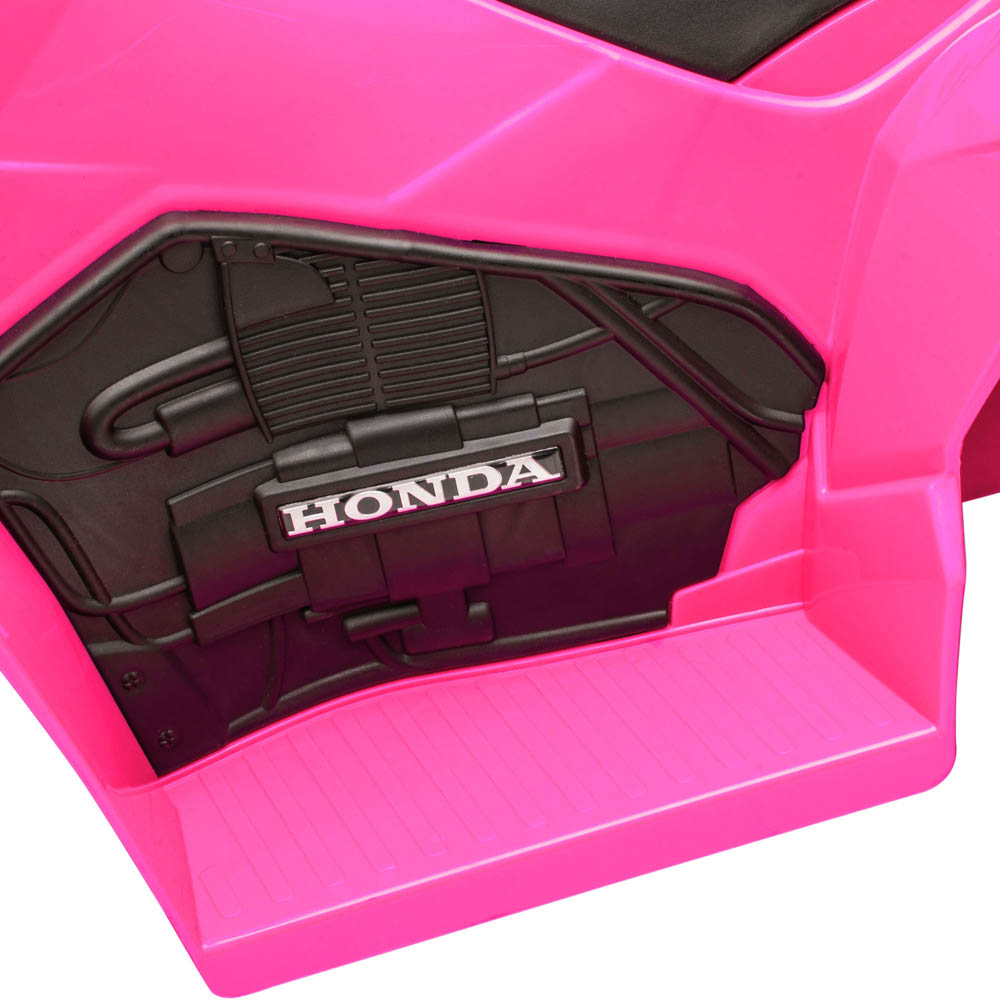 Tommy Toys Honda Ride On Electric Quad Bike Pink 6V Image 5