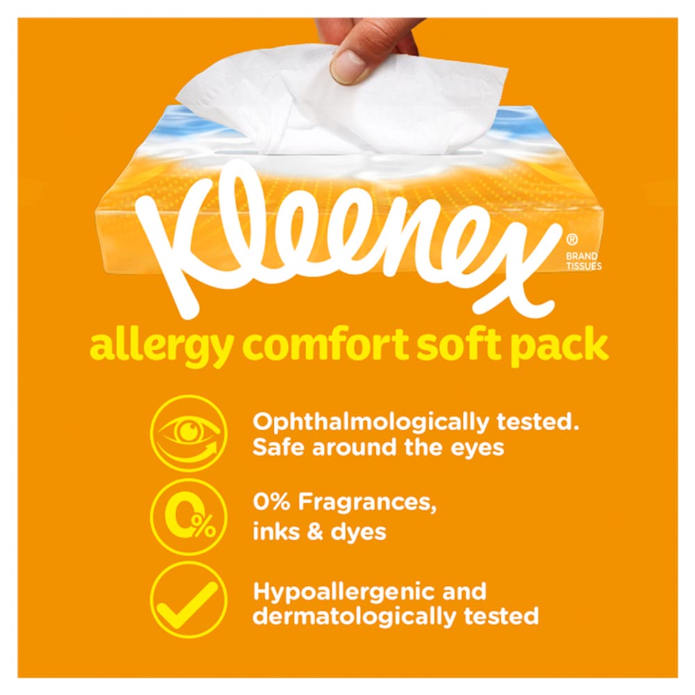 Kleenex Allergy Comfort Soft Pack 50 sheet Image 4