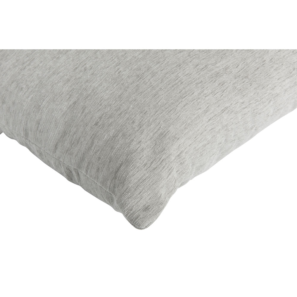 Wilko Grey Chenille Cushion 43 x 43cm Image 2