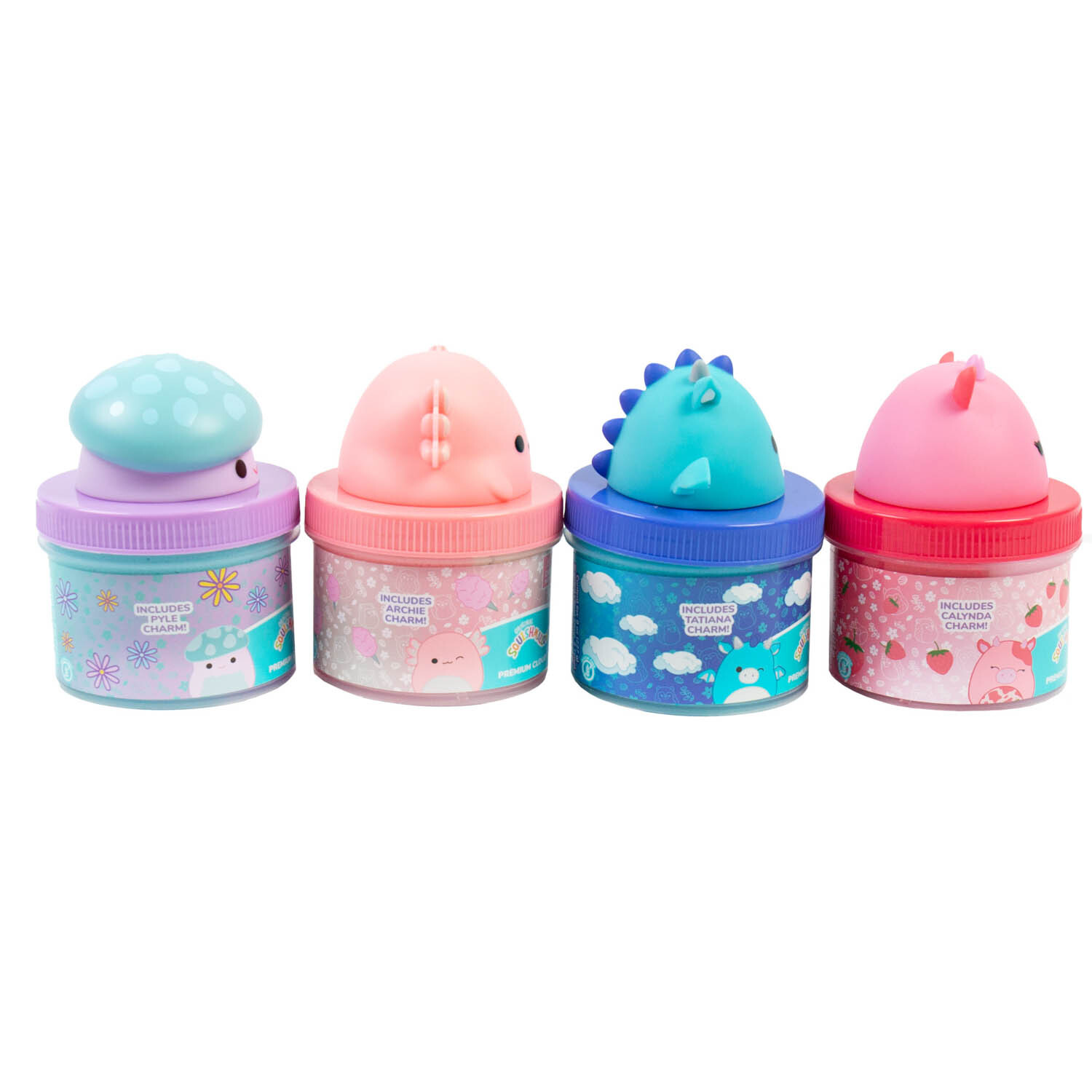 Squishmallows Slime Jar with Topper - Multicolour Image 6