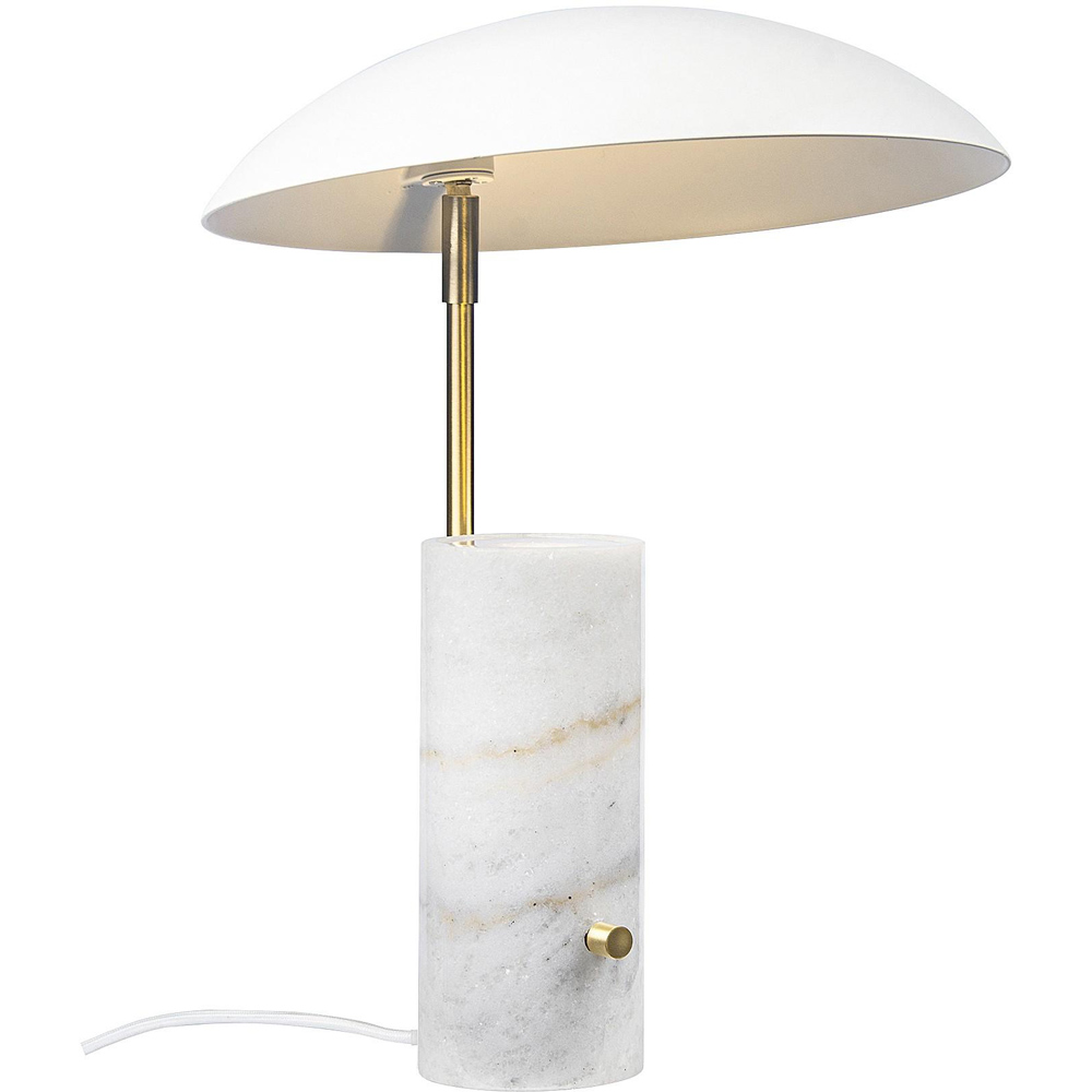 Nordlux Mademoiselles White Marble Base Table Lamp Image 4