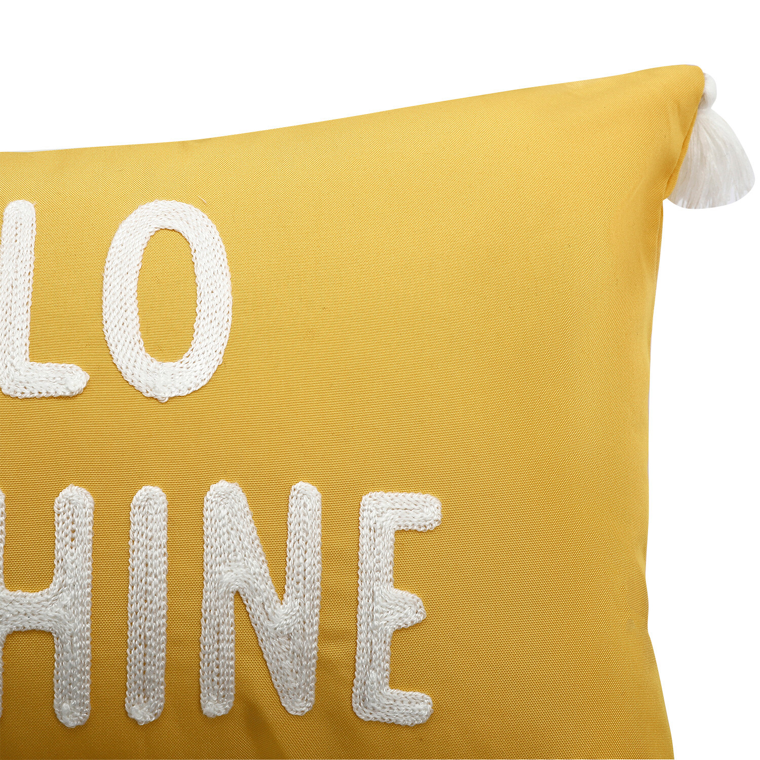 Hello Sunshine Outdoor Cushion - Yellow Image 2