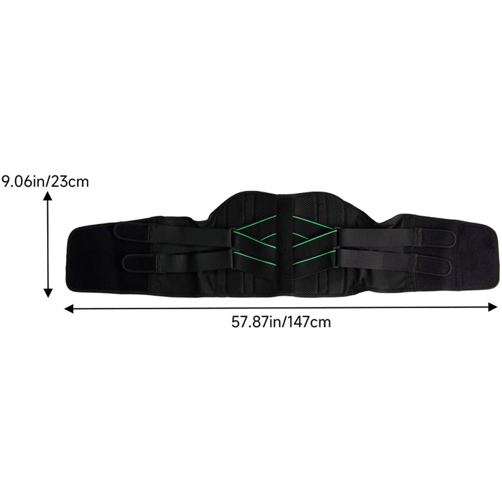 H&O Direct Women Men Green Pain Relief Back Support Belt XXL Image 6