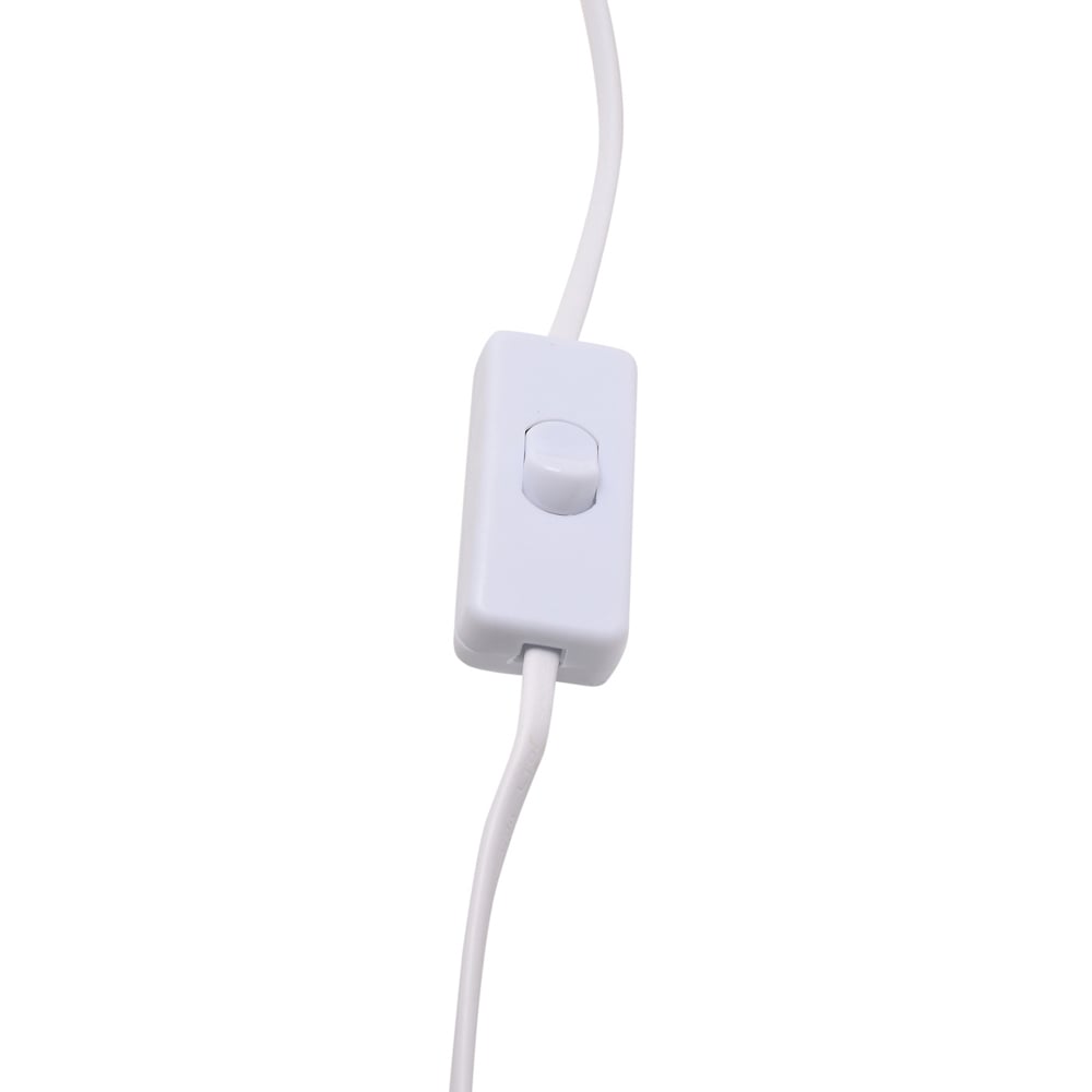 The Seasonal Gift Co. White Porcelain Christmas Bauble Lamp Image 3