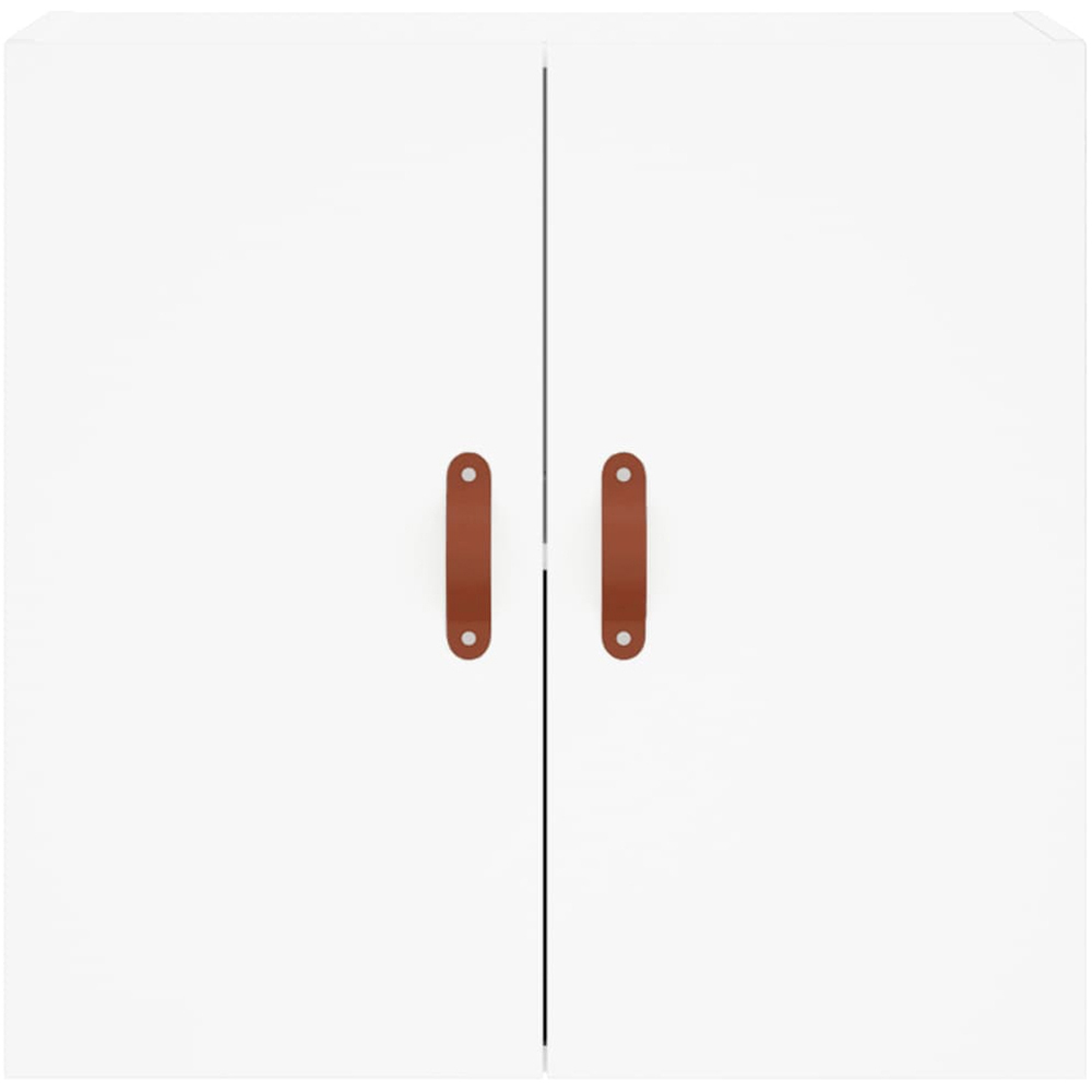 vidaXL 2 Door White Wall Cabinet Image 5