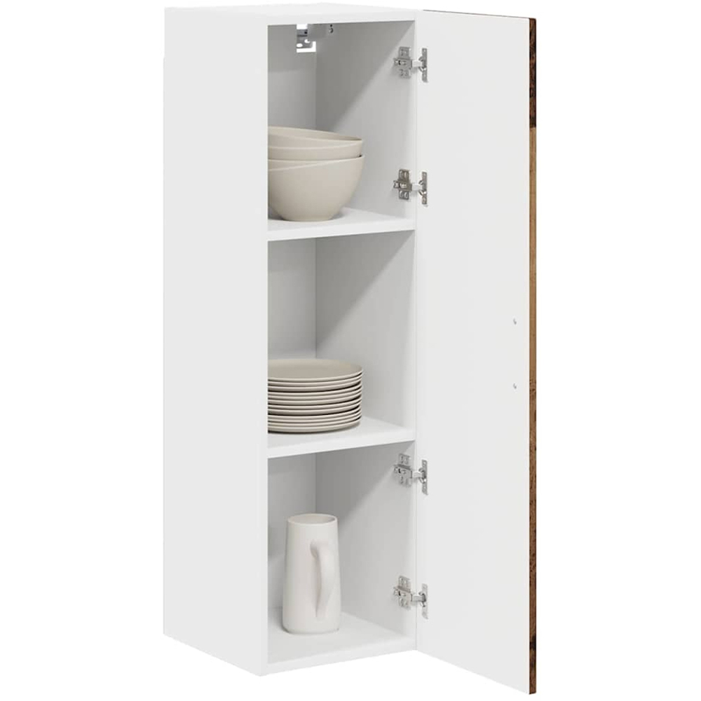 vidaXL Single Door Old Wood Kitchen Wall Cabinet Image 3