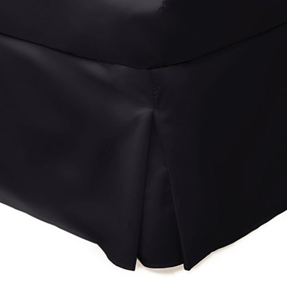 Serene Single Black Platform Valance Image 2