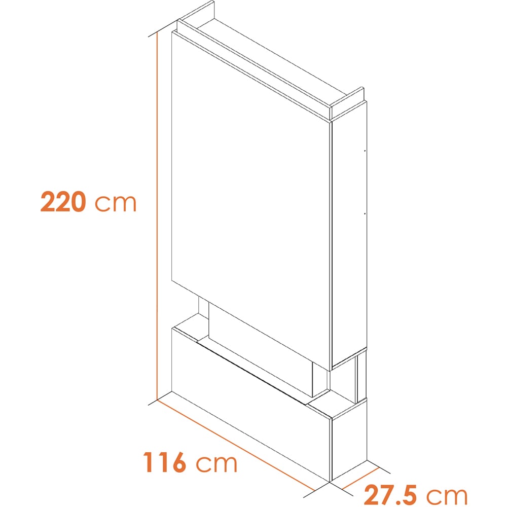 Adam Sahara Pre-Built Panoramic Media Wall 1 Image 9
