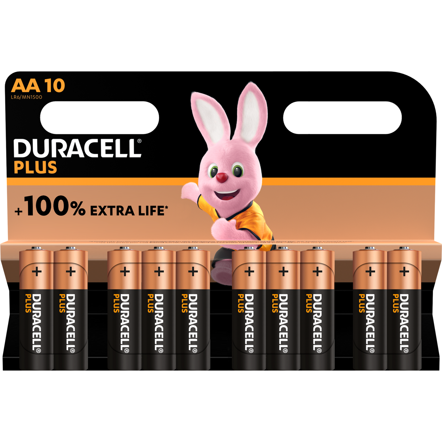 Duracell Plus Power AA Batteries Image