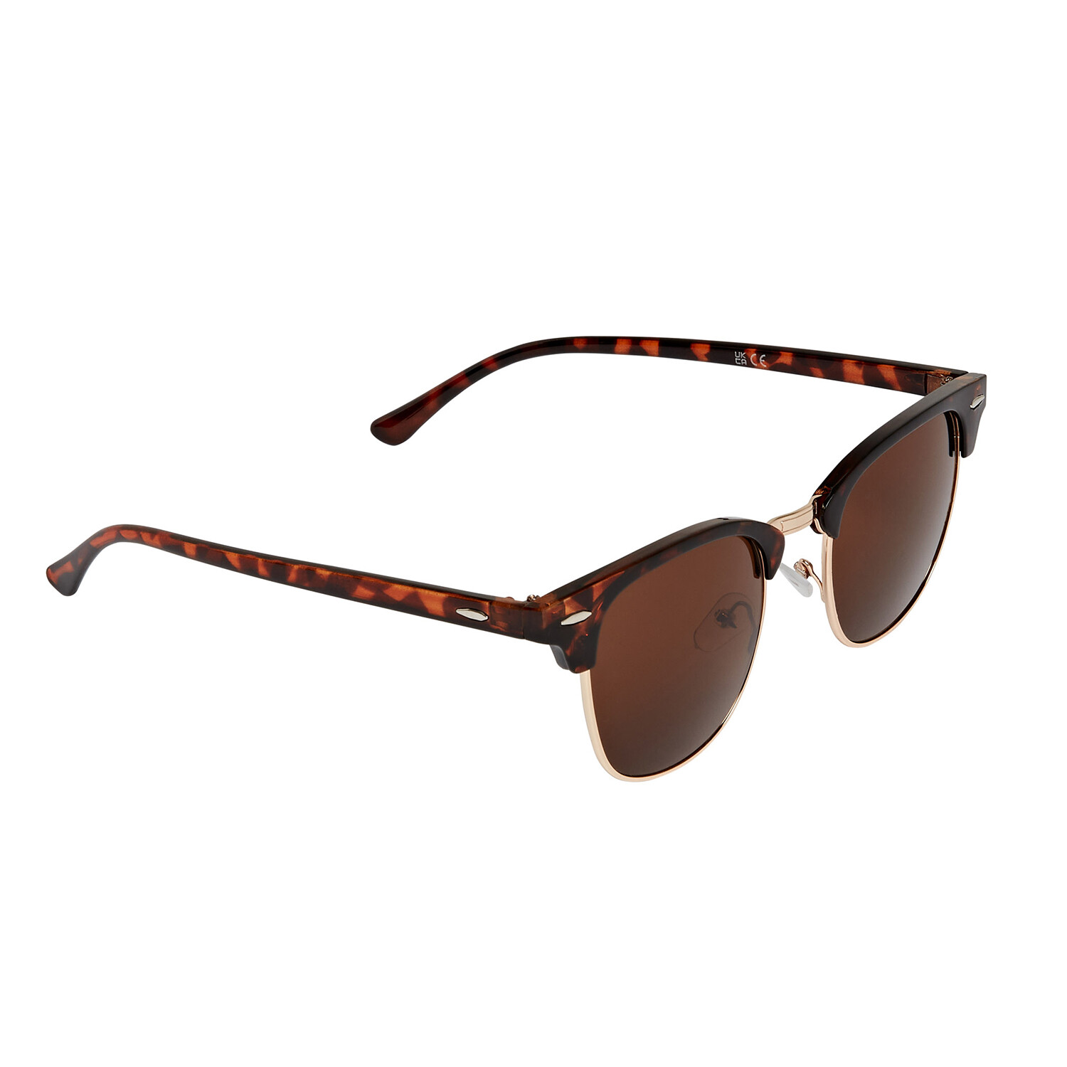 Clubmaster Sunglasses Brown Image 2
