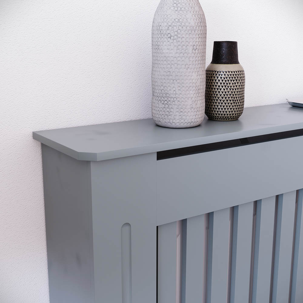 Vida Designs Chelsea Grey Medium Radiator Cover Image 4