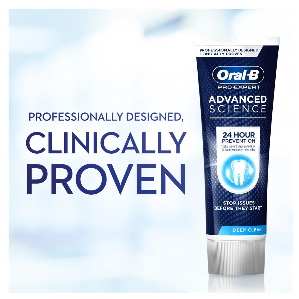 Oral-B Pro-Expert Advanced Science Deep Clean Toothpaste 75ml Image 9