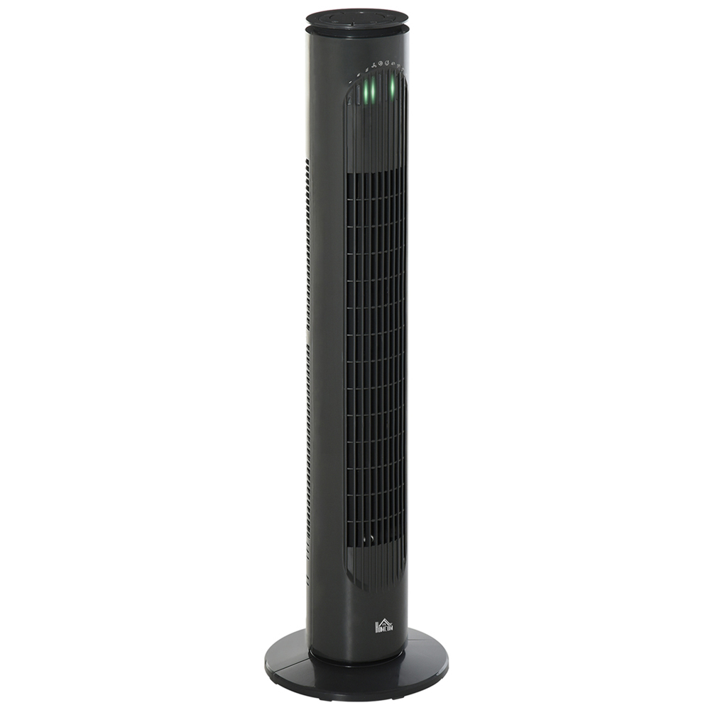HOMCOM Grey Tower Fan 30 inch Image 1