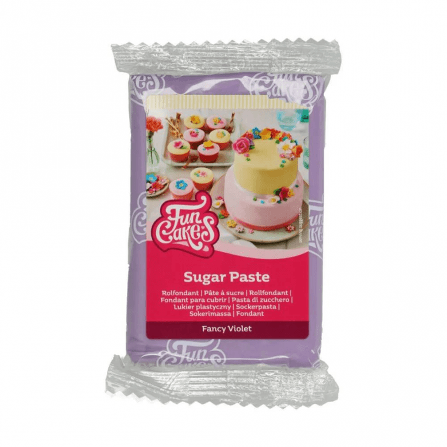 Funcakes Sugar Paste - Fancy Violet Image