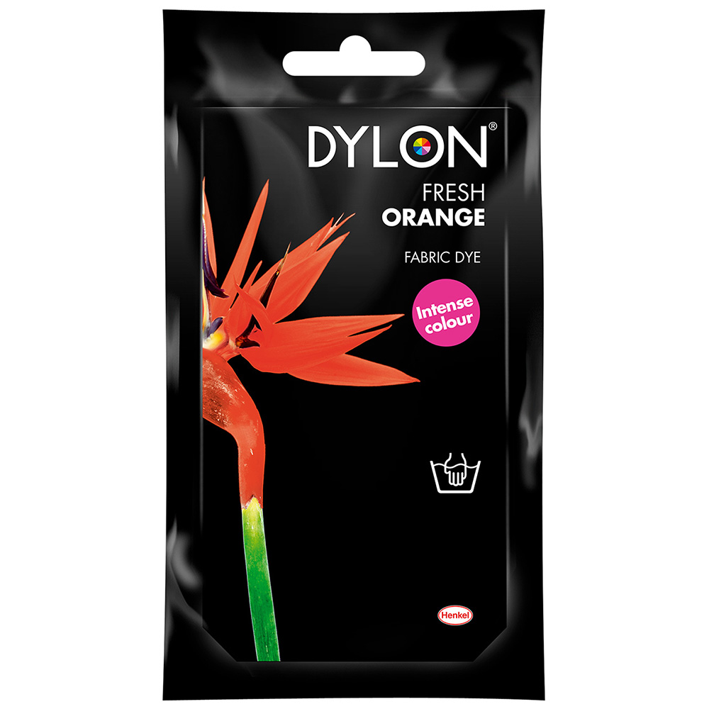 Dylon Hand Fabric Dye - Fresh Orange Image