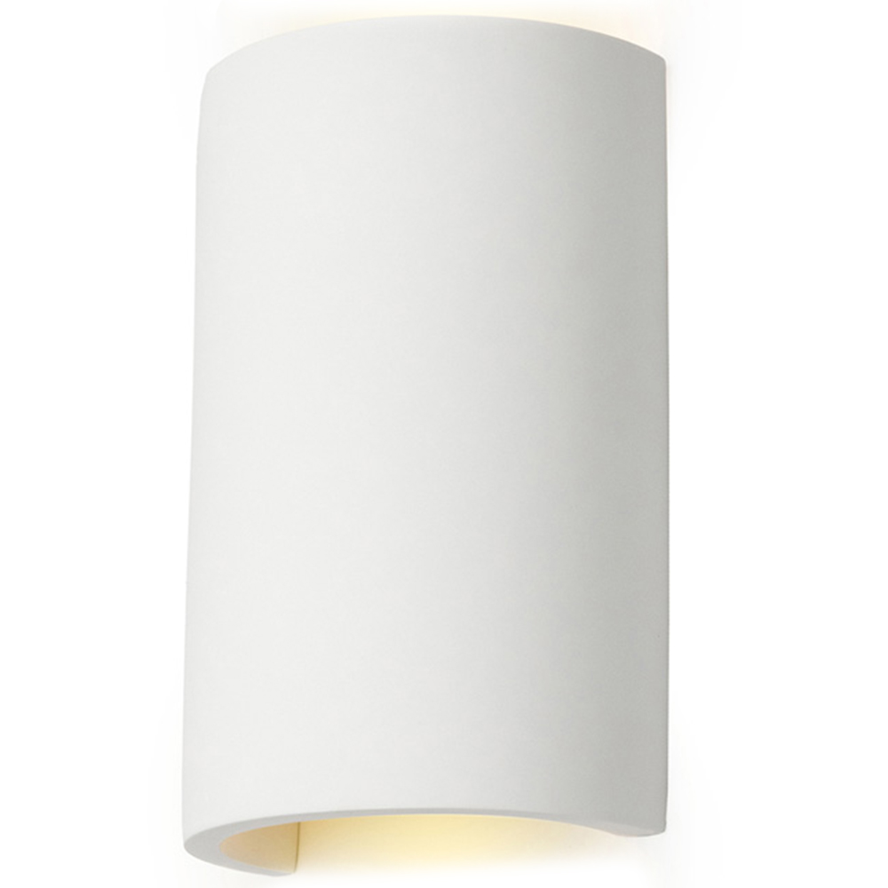 Inlight Pudina Paintable Plaster Up and Down Wall Light Image 3