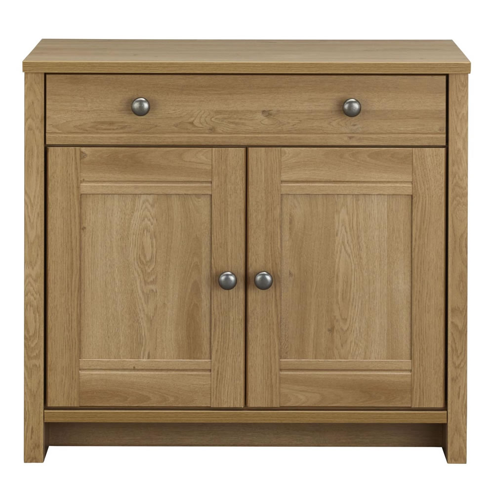 Clovelly Compact Rustic Oak Effect Sideboard Image