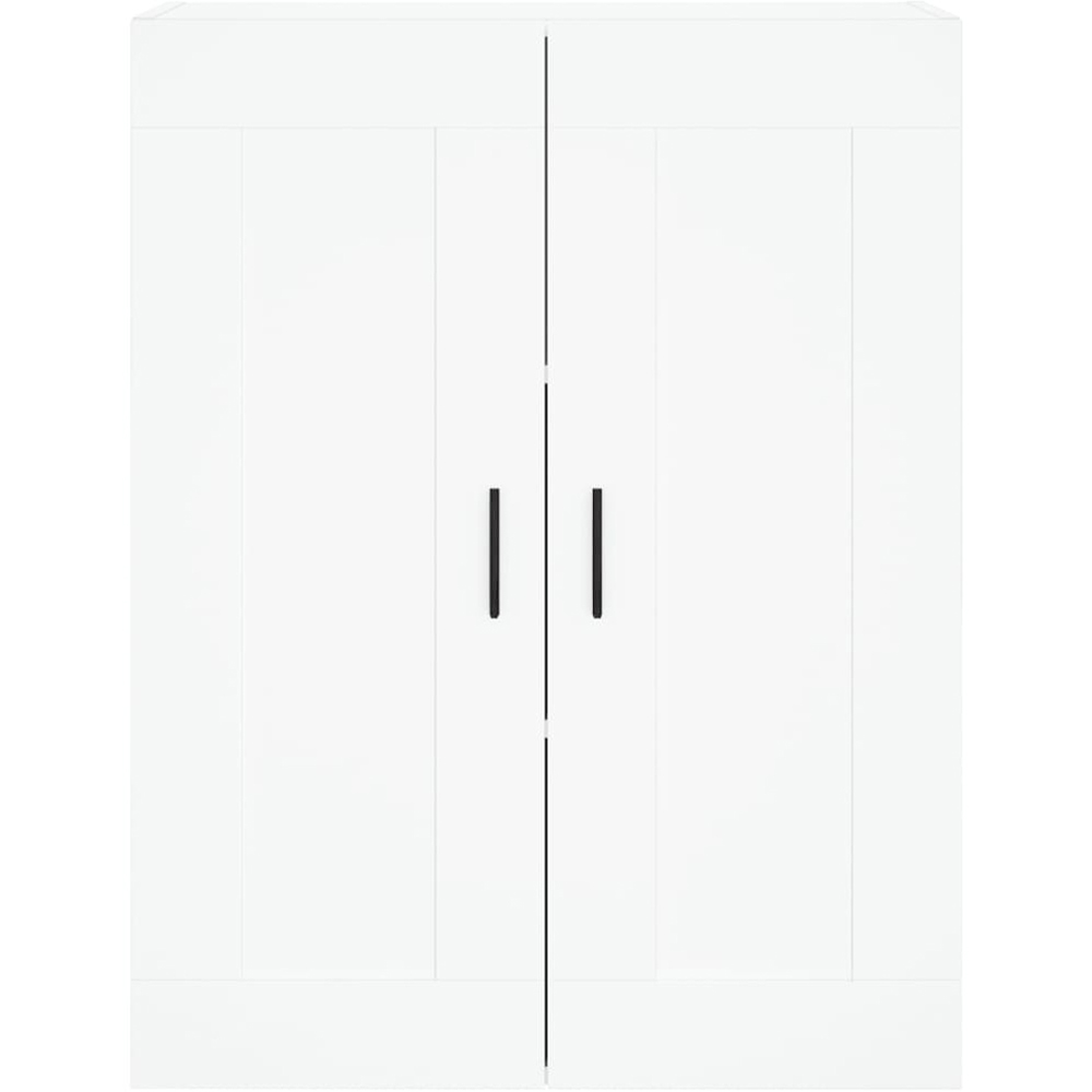 vidaXL 4 Door 3 Shelf White Highboard Image 6