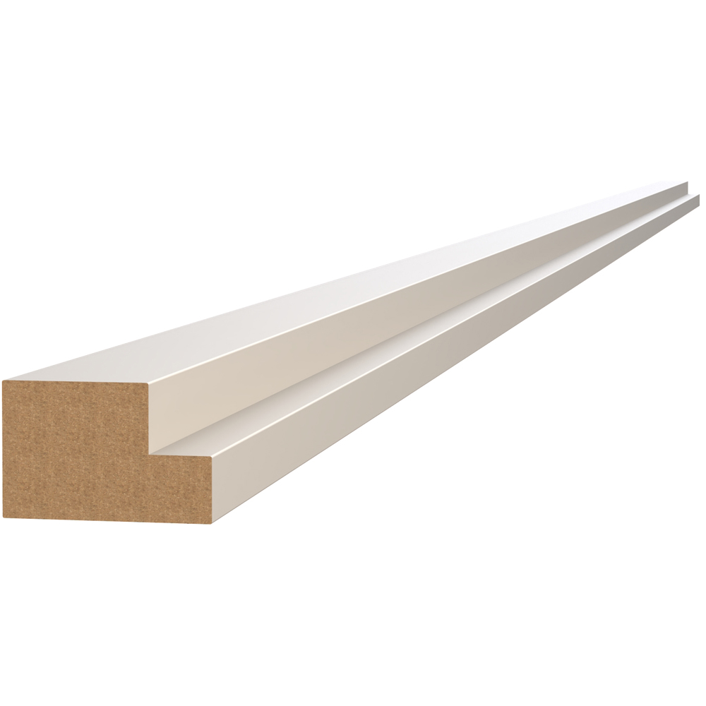 Kitchen Kit Matt Shaker Cashmere Multi Rail 2745 x 55 x 36mm Image 1