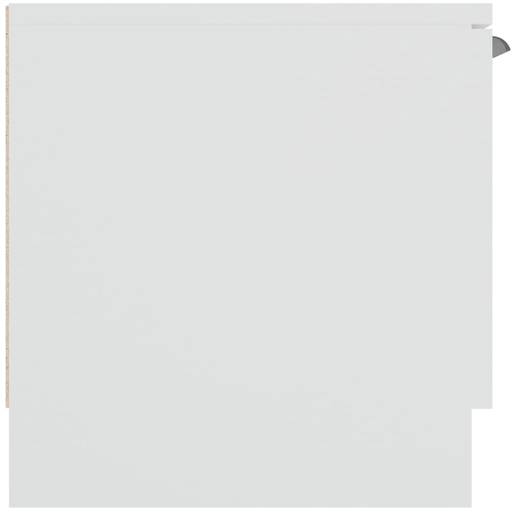 vidaXL 3 Door White TV Cabinet Image 6