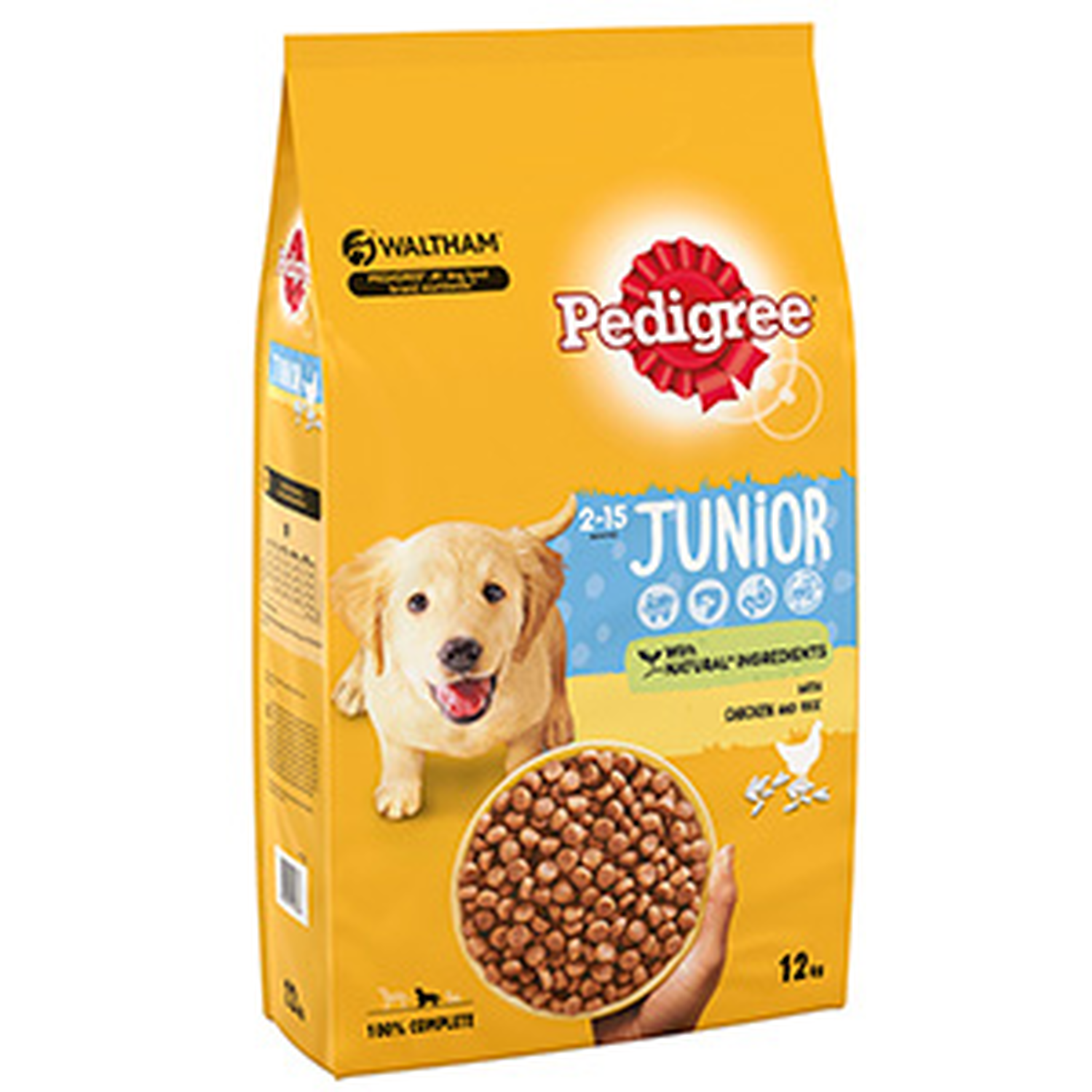 Pedigree Junior Complete Chicken Dog Food 12kg Image