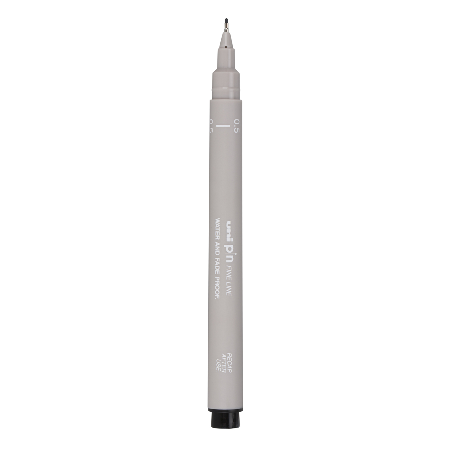 Uniball Pin Fine Liner Drawing Pen - Light Grey / 0.5mm Image 2