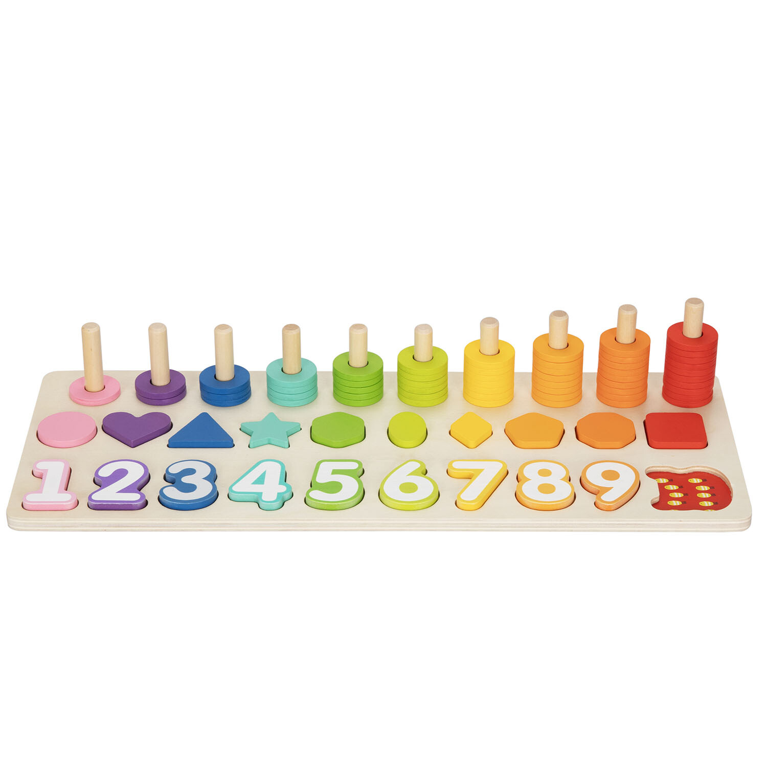 Kids Counting and Number Board - Multicolour Image 1