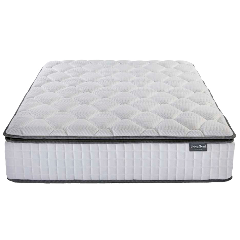 SleepSoul Bliss Single White 800 Pocket Sprung Memory Foam Mattress Image 1