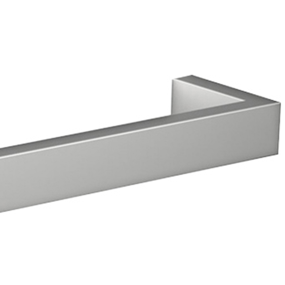 Towelrads Elcot Close Ended Square Chrome Towel Radiator 630 x 40mm 23W Image 2