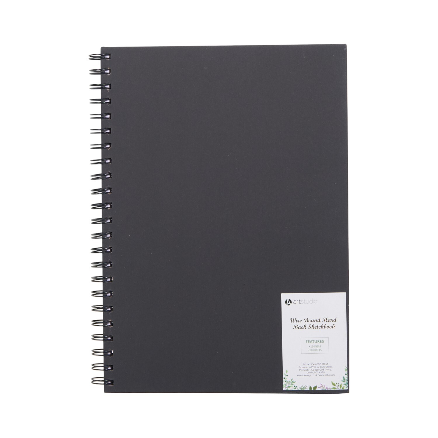 Multipack Wire Bound Sketchbooks Black Image 10