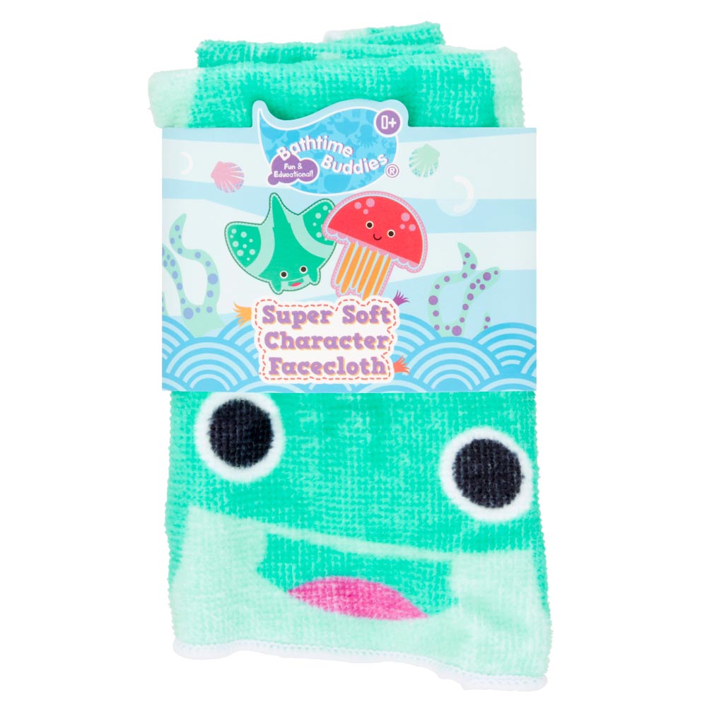 Bathtime Buddies Supersoft Facecloth Image 1