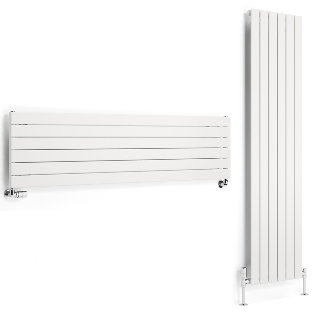 Terma Forte 2667 BTU White Single Panel Radiator 1800 x 440mm Image 5