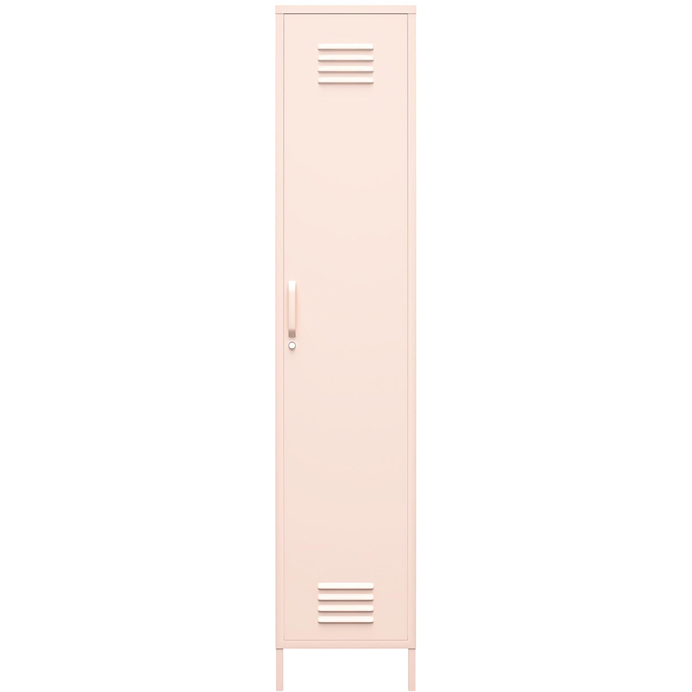 Dorel Mission District Single Door Pink Storage Cabinet Image 3