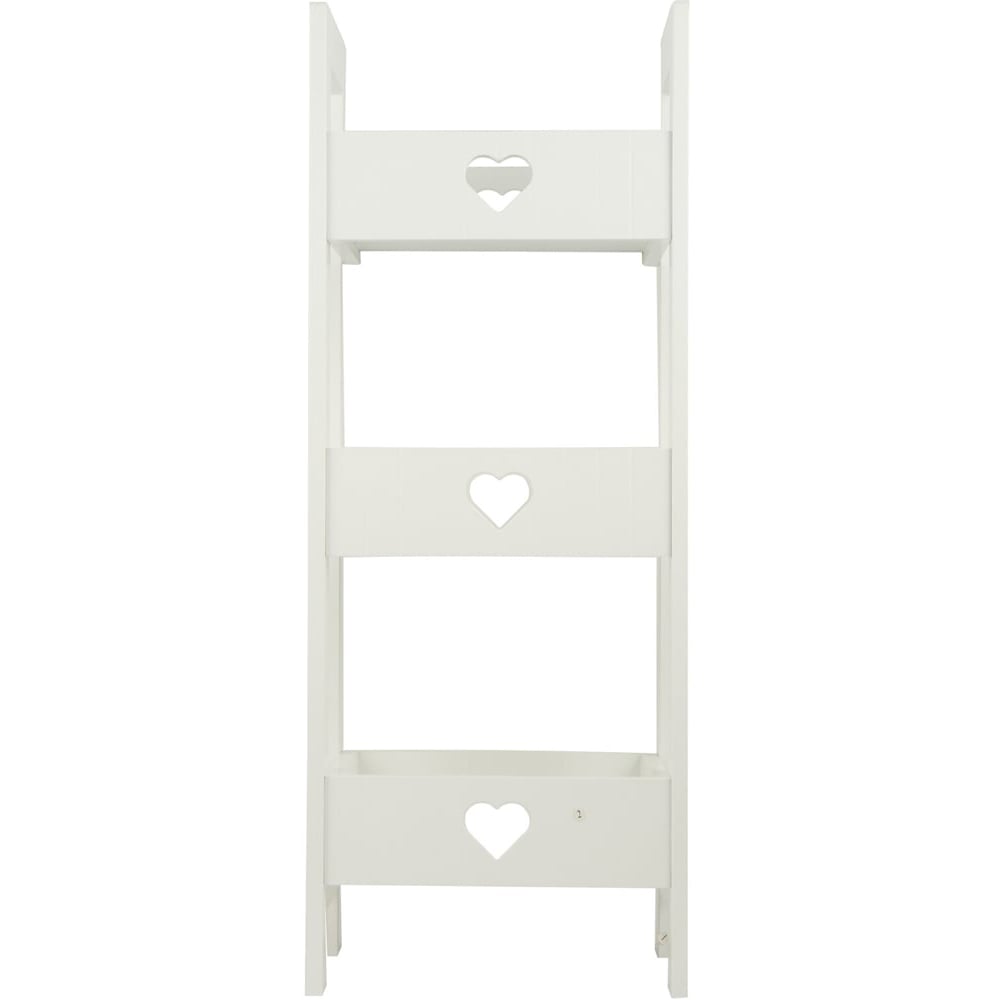 Oxford 3 Tier Heart Caddy - White Image 1