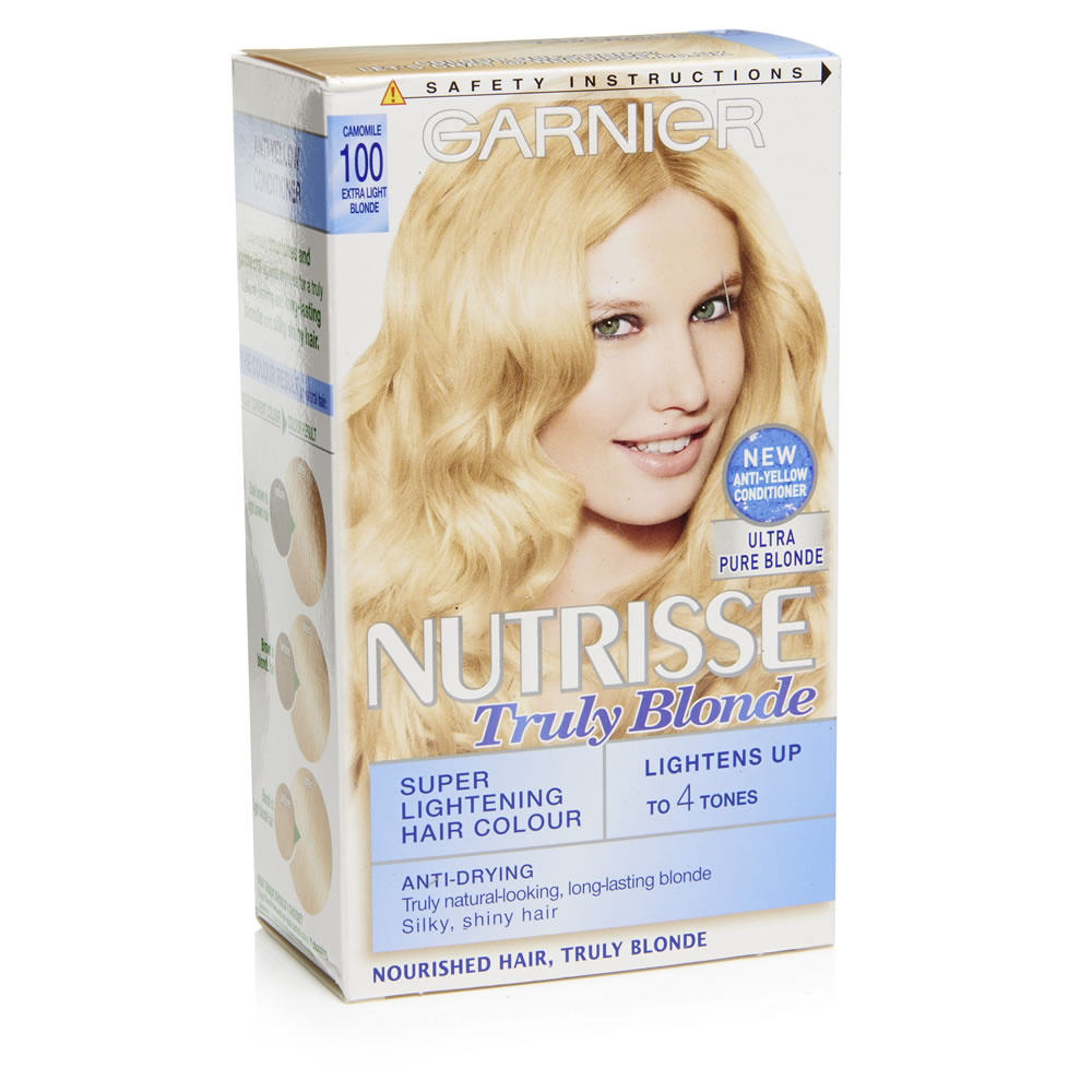 Garnier Nutrisse Camomile Extra Light Blonde 100 Permanent Hair Dye Image