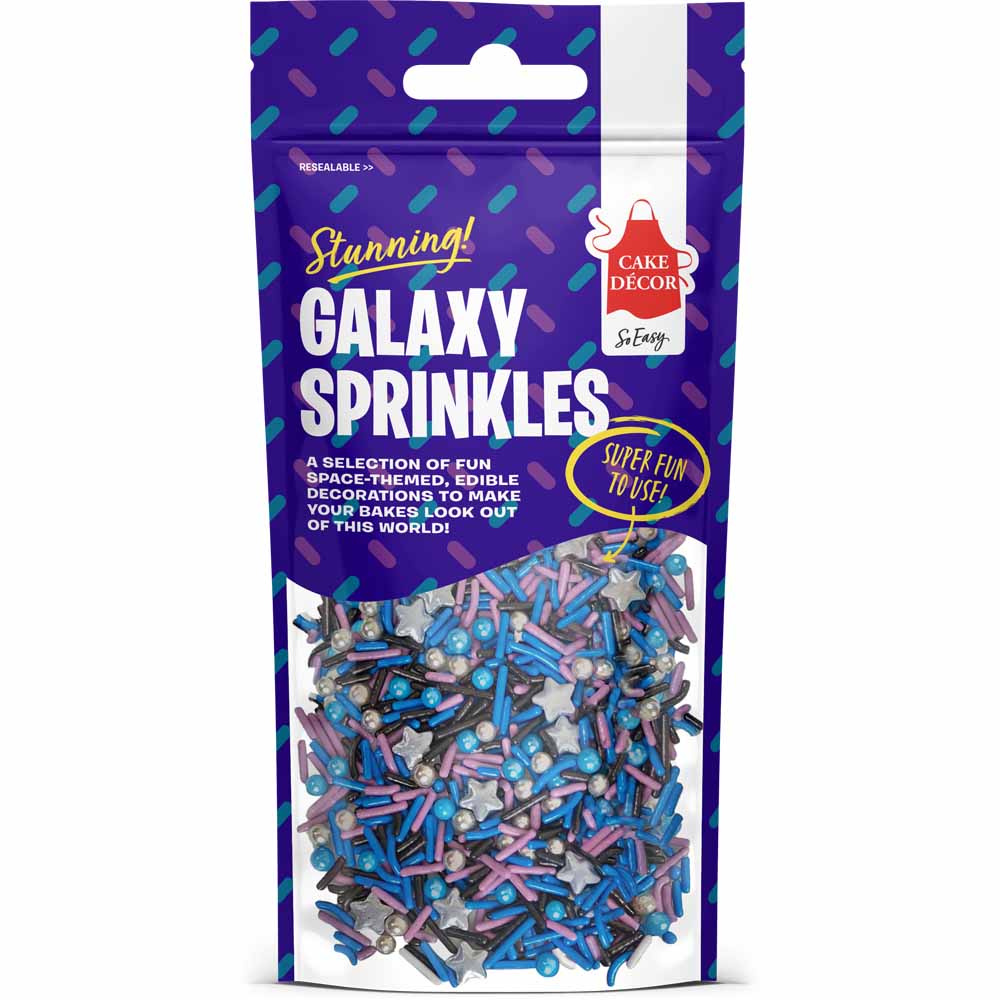 Cake Décor Stunning Sprinkles Galaxy Image