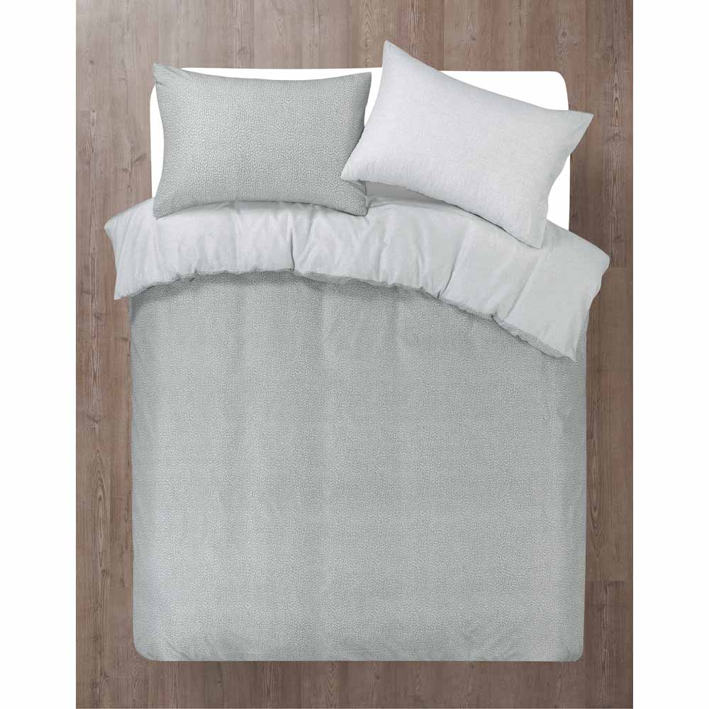 Wilko Grey Tribal Mark Making King Size, King Size Duvet For Queen Bed