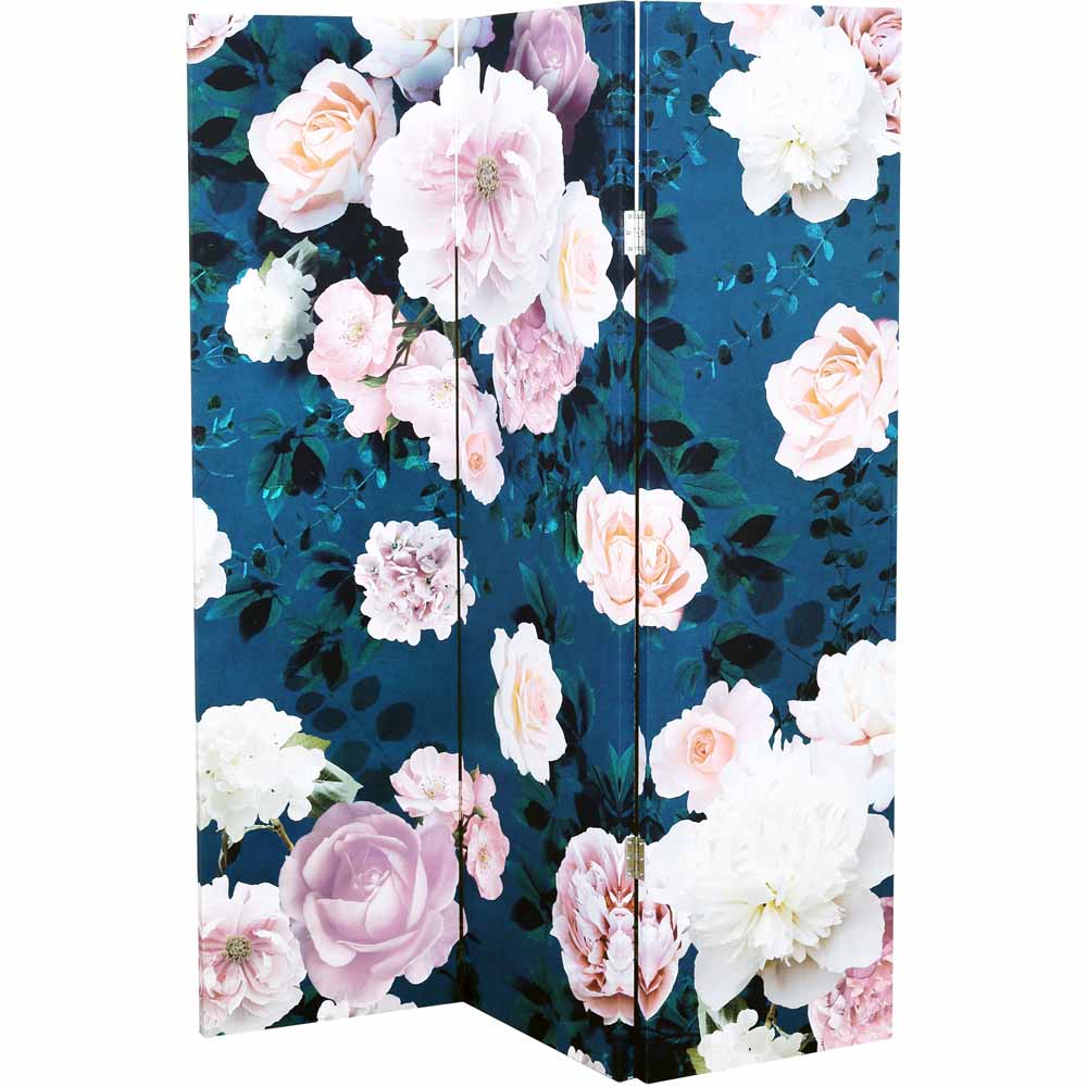 Arthouse Floral Shadows Screen Room Divider Image 1