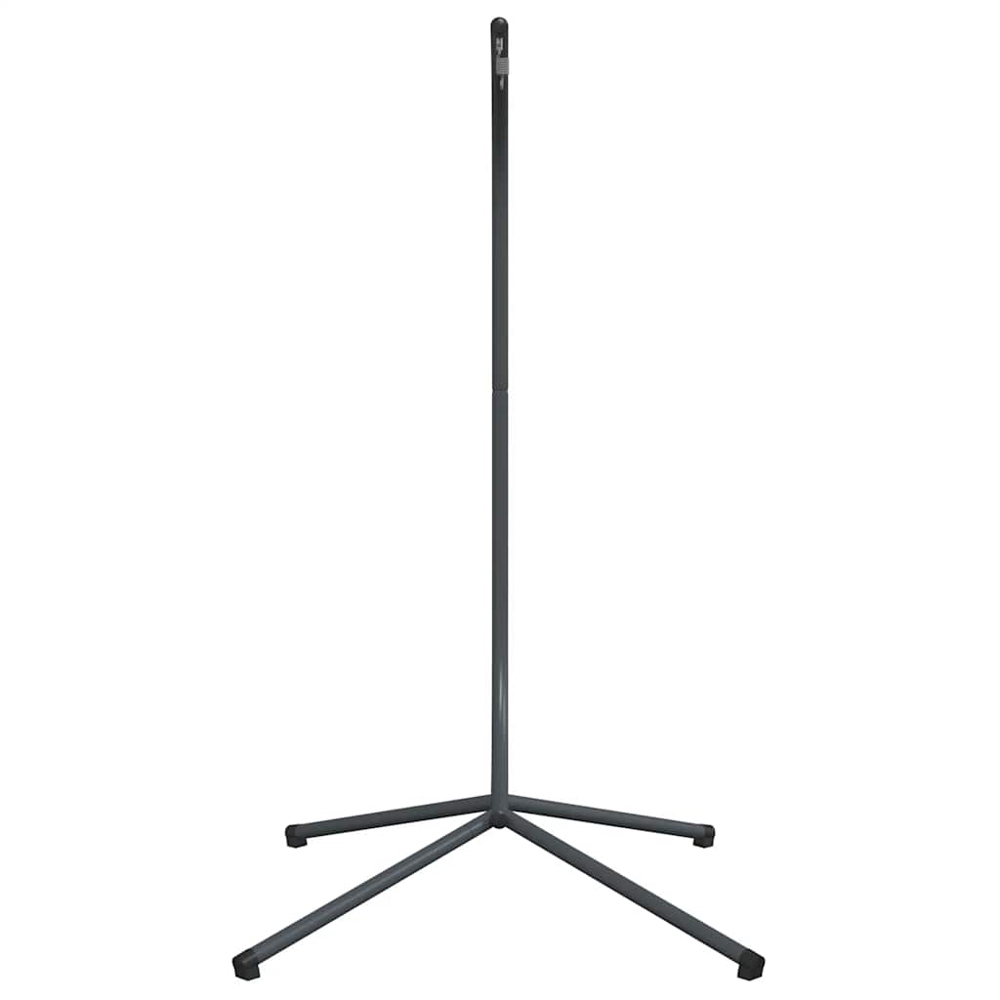 vidaXL Anthracite C-Shaped Hanging Egg Chair Stand Image 2