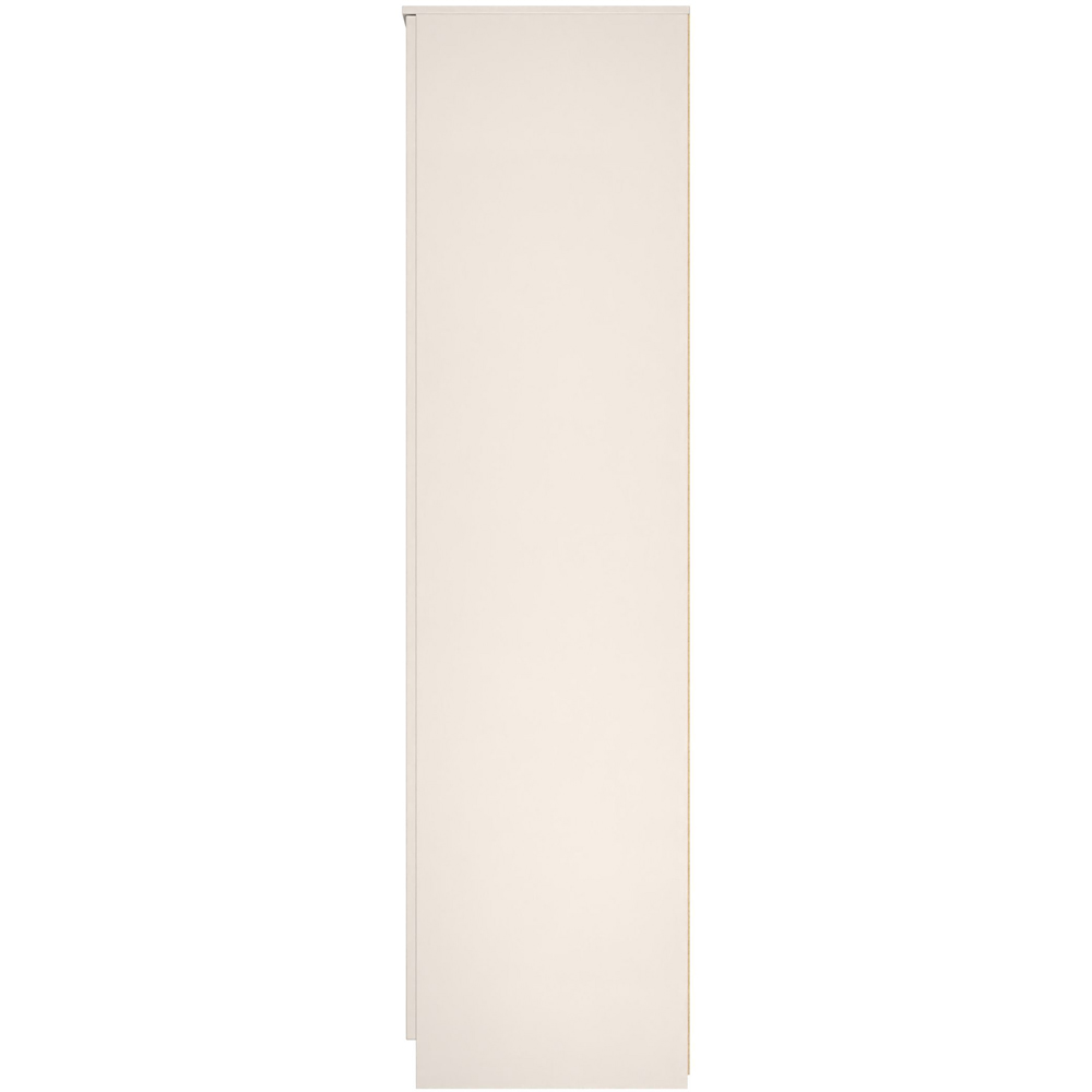 Crowndale Milan 3 Door Kashmir Gloss and Kashmir Tall Mirrored Wardrobe Ready Assembled Image 8
