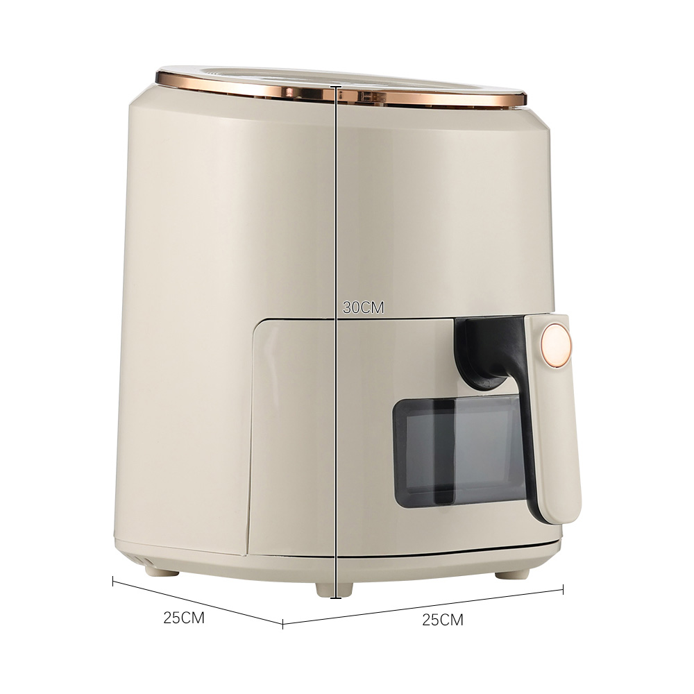 Living and Home DM0618 4.5L White Digital Touchscreen Air Fryer 1400W Image 8