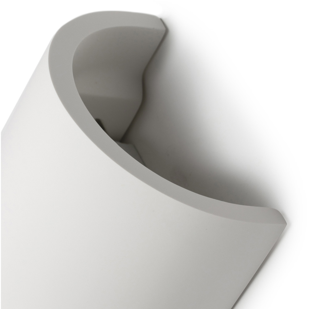 Inlight Pudina Paintable Plaster Up and Down Wall Light Image 4