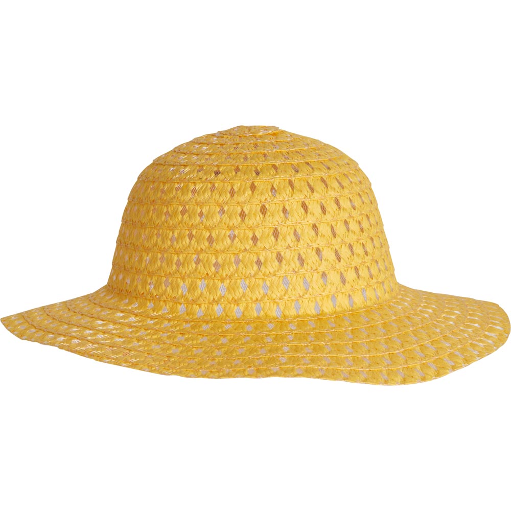 Wilko Yellow Easter Bonnet Image 1