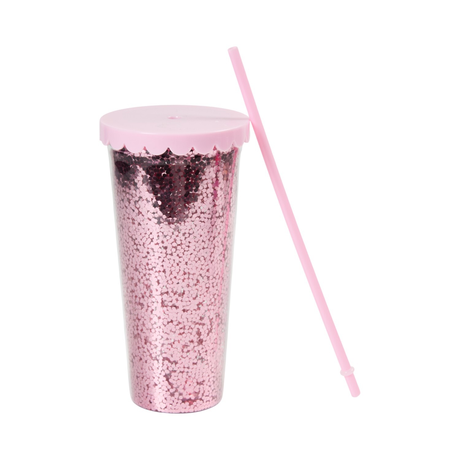 Glitter Tumbler and Straw Image 9