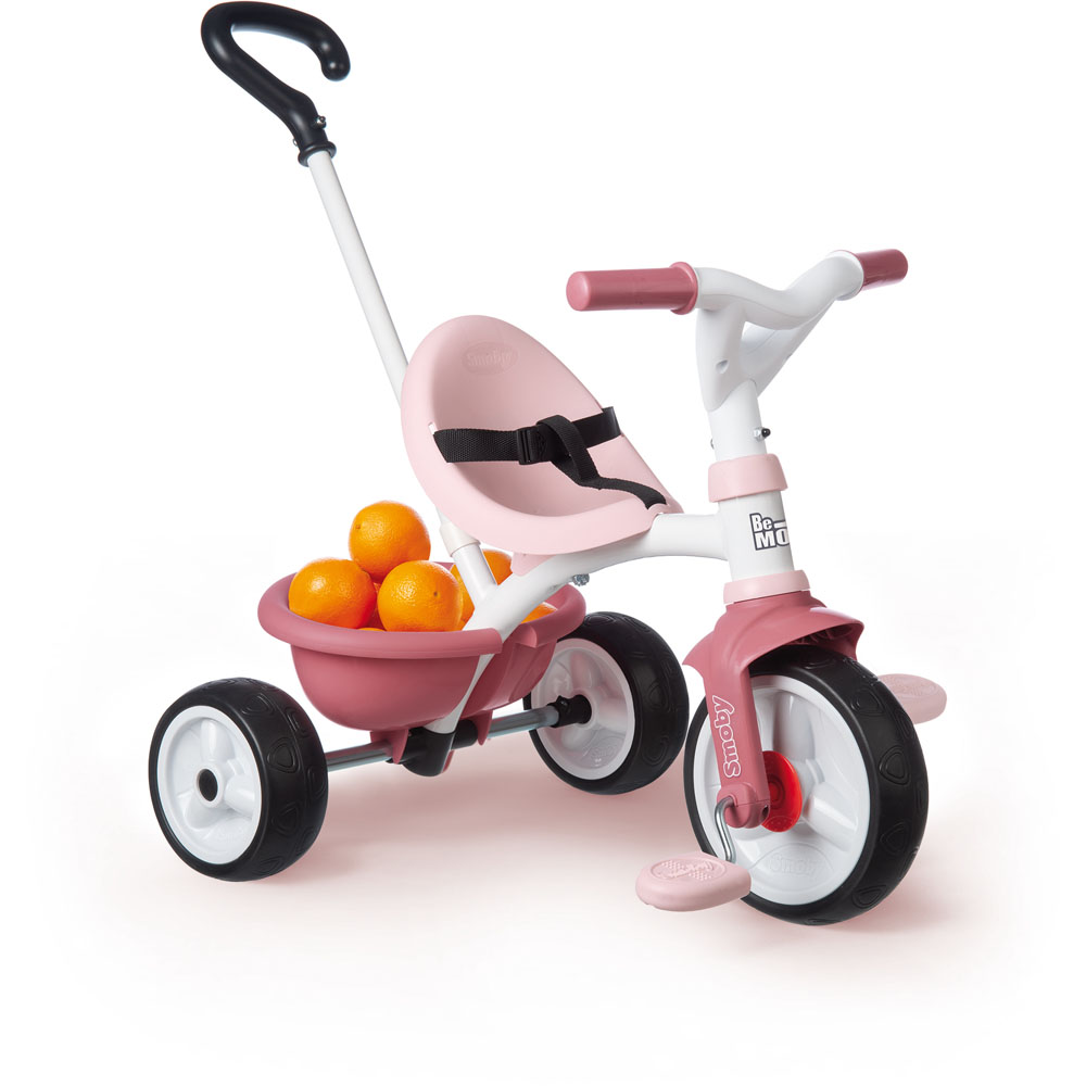 Smoby Be Move Rose Pink Tricycle Image 1